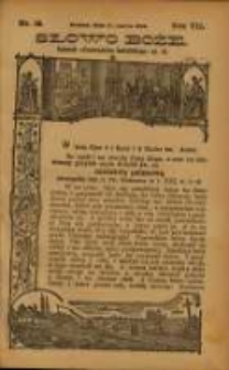 Słowo Boże: dodatek do Przewodnika Katolickiego R.7. 1904 Nr.13