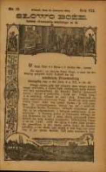 Słowo Boże: dodatek do Przewodnika Katolickiego R.7. 1904 Nr.15