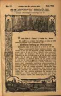 Słowo Boże: dodatek do Przewodnika Katolickiego R.7. 1904 Nr.17