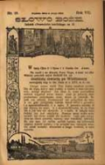 Słowo Boże: dodatek do Przewodnika Katolickiego R.7. 1904 Nr.18