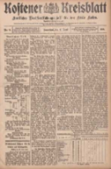 Kostener Kreisblatt: amtliches Veröffentlichungsblatt für den Kreis Kosten 1908.06.27 Jg.43 Nr77