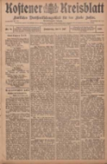 Kostener Kreisblatt: amtliches Ver&ouml;ffentlichungsblatt f&uuml;r den Kreis Kosten 1908.07.02 Jg.43 Nr79