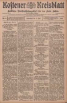 Kostener Kreisblatt: amtliches Ver&ouml;ffentlichungsblatt f&uuml;r den Kreis Kosten 1908.07.11 Jg.43 Nr83