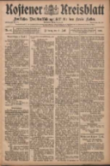 Kostener Kreisblatt: amtliches Ver&ouml;ffentlichungsblatt f&uuml;r den Kreis Kosten 1908.07.21 Jg.43 Nr87