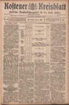 Kostener Kreisblatt: amtliches Ver&ouml;ffentlichungsblatt f&uuml;r den Kreis Kosten 1908.07.23 Jg.43 Nr88