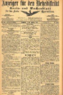 Anzeiger f&uuml;r den Netzedistrikt Kreis- und Wochenblatt f&uuml;r den Kreis Czarnikau 1905.12.16 Jg.53 Nr146