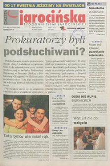 Gazeta Jarocińska 2007.04.20 Nr16(862)
