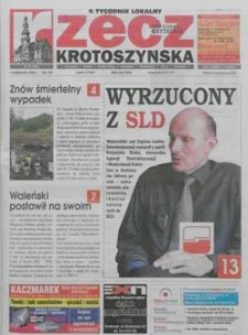 Rzecz Krotoszyńska 2006.10.03 R.17 Nr40(601)