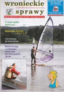 Wronieckie Sprawy 2001.07.26 R.11 Nr29(209)