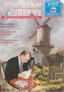 Wronieckie Sprawy 2001.10.18 R.11 Nr41(221)