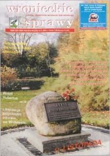 Wronieckie Sprawy 2001.11.08 R.11 Nr44(224)
