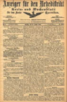 Anzeiger f&uuml;r den Netzedistrikt Kreis- und Wochenblatt f&uuml;r den Kreis Czarnikau 1906.01.23 Jg.54 Nr9