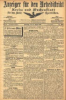 Anzeiger für den Netzedistrikt Kreis- und Wochenblatt für den Kreis Czarnikau 1906.01.25 Jg.54 Nr10