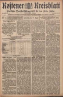 Kostener Kreisblatt: amtliches Ver&ouml;ffentlichungsblatt f&uuml;r den Kreis Kosten 1908.08.29 Jg.43 Nr104