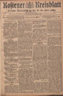 Kostener Kreisblatt: amtliches Ver&ouml;ffentlichungsblatt f&uuml;r den Kreis Kosten 1908.09.01 Jg.43 Nr105