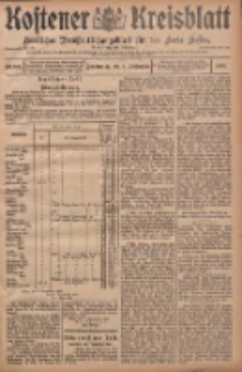 Kostener Kreisblatt: amtliches Ver&ouml;ffentlichungsblatt f&uuml;r den Kreis Kosten 1908.09.03 Jg.43 Nr106