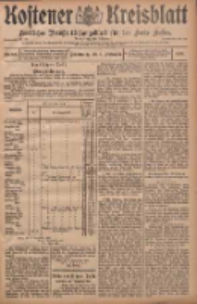 Kostener Kreisblatt: amtliches Veröffentlichungsblatt für den Kreis Kosten 1908.09.03 Jg.43 Nr106