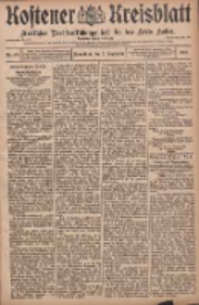 Kostener Kreisblatt: amtliches Ver&ouml;ffentlichungsblatt f&uuml;r den Kreis Kosten 1908.09.05 Jg.43 Nr107