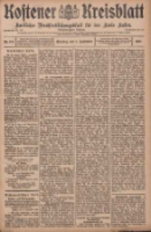Kostener Kreisblatt: amtliches Ver&ouml;ffentlichungsblatt f&uuml;r den Kreis Kosten 1908.09.08 Jg.43 Nr108