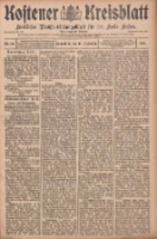 Kostener Kreisblatt: amtliches Ver&ouml;ffentlichungsblatt f&uuml;r den Kreis Kosten 1908.09.12 Jg.43 Nr110