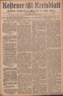 Kostener Kreisblatt: amtliches Ver&ouml;ffentlichungsblatt f&uuml;r den Kreis Kosten 1908.09.26 Jg.43 Nr116