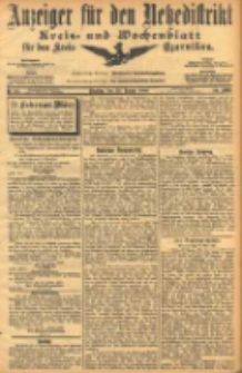 Anzeiger für den Netzedistrikt Kreis- und Wochenblatt für den Kreis Czarnikau 1906.01.30 Jg.54 Nr12