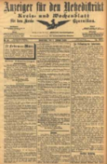 Anzeiger für den Netzedistrikt Kreis- und Wochenblatt für den Kreis Czarnikau 1906.02.01 Jg.54 Nr13