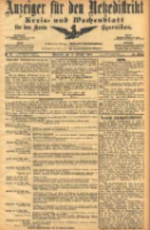 Anzeiger für den Netzedistrikt Kreis- und Wochenblatt für den Kreis Czarnikau 1906.02.10 Jg.54 Nr17