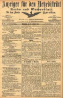 Anzeiger f&uuml;r den Netzedistrikt Kreis- und Wochenblatt f&uuml;r den Kreis Czarnikau 1906.02.15 Jg.54 Nr19