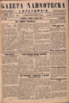 Gazeta Nadnotecka i Orędownik: pismo poświęcone sprawie polskiej na ziemi nadnoteckiej 1929.07.07 R.9 Nr153
