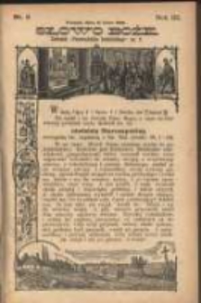 Słowo Boże: dodatek do Przewodnika Katolickiego R.3. 1900 Nr.6