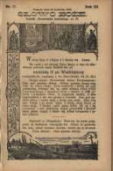 Słowo Boże: dodatek do Przewodnika Katolickiego R.3. 1900 Nr.17