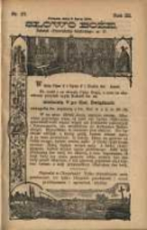 Słowo Boże: dodatek do Przewodnika Katolickiego R.3. 1900 Nr.27