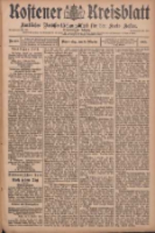 Kostener Kreisblatt: amtliches Ver&ouml;ffentlichungsblatt f&uuml;r den Kreis Kosten 1908.10.08 Jg.43 Nr121