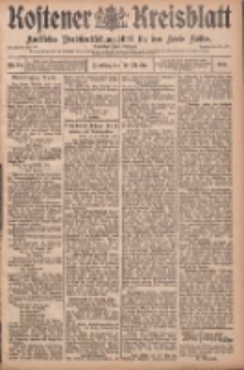 Kostener Kreisblatt: amtliches Ver&ouml;ffentlichungsblatt f&uuml;r den Kreis Kosten 1908.10.20 Jg.43 Nr126