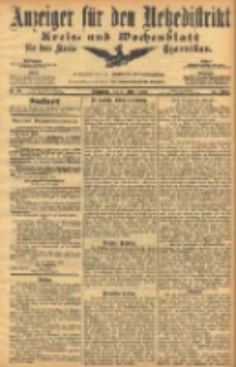 Anzeiger f&uuml;r den Netzedistrikt Kreis- und Wochenblatt f&uuml;r den Kreis Czarnikau 1906.03.03 Jg.54 Nr26