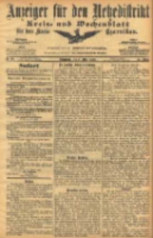 Anzeiger für den Netzedistrikt Kreis- und Wochenblatt für den Kreis Czarnikau 1906.03.03 Jg.54 Nr26
