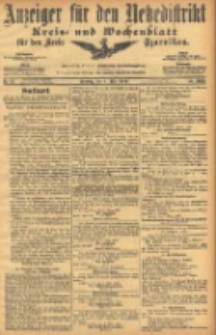 Anzeiger f&uuml;r den Netzedistrikt Kreis- und Wochenblatt f&uuml;r den Kreis Czarnikau 1906.03.06 Jg.54 Nr27