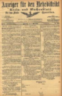 Anzeiger f&uuml;r den Netzedistrikt Kreis- und Wochenblatt f&uuml;r den Kreis Czarnikau 1906.03.08 Jg.54 Nr28