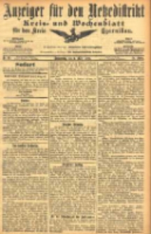 Anzeiger f&uuml;r den Netzedistrikt Kreis- und Wochenblatt f&uuml;r den Kreis Czarnikau 1906.03.01 Jg.54 Nr25
