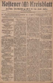 Kostener Kreisblatt: amtliches Ver&ouml;ffentlichungsblatt f&uuml;r den Kreis Kosten 1908.11.07 Jg.43 Nr134