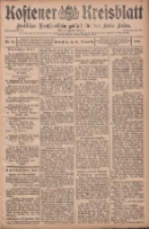 Kostener Kreisblatt: amtliches Ver&ouml;ffentlichungsblatt f&uuml;r den Kreis Kosten 1908.11.14 Jg.43 Nr137