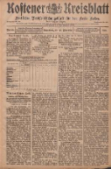 Kostener Kreisblatt: amtliches Veröffentlichungsblatt für den Kreis Kosten 1908.11.28 Jg.43 Nr143