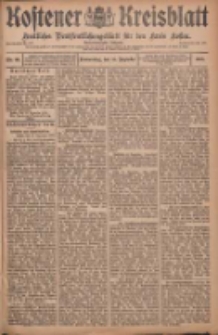 Kostener Kreisblatt: amtliches Veröffentlichungsblatt für den Kreis Kosten 1908.12.17 Jg.43 Nr151
