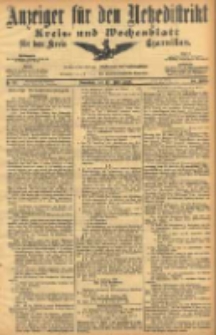 Anzeiger f&uuml;r den Netzedistrikt Kreis- und Wochenblatt f&uuml;r den Kreis Czarnikau 1906.03.17 Jg.54 Nr32