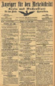 Anzeiger f&uuml;r den Netzedistrikt Kreis- und Wochenblatt f&uuml;r den Kreis Czarnikau 1906.03.20 Jg.54 Nr33