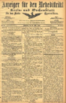 Anzeiger für den Netzedistrikt Kreis- und Wochenblatt für den Kreis Czarnikau 1906.03.29 Jg.54 Nr37
