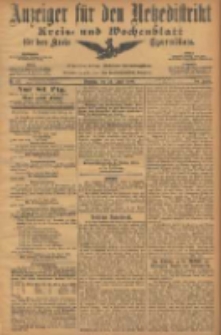 Anzeiger für den Netzedistrikt Kreis- und Wochenblatt für den Kreis Czarnikau 1906.04.24 Jg.54 Nr47