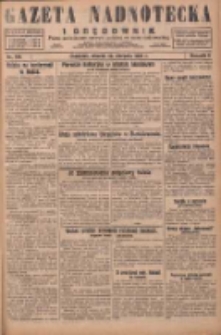 Gazeta Nadnotecka i Orędownik: pismo poświęcone sprawie polskiej na ziemi nadnoteckiej 1929.08.20 R.9 Nr189
