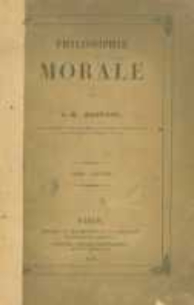 Philosophie morale. T.2
